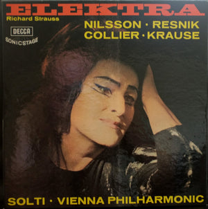STRAUSS RICHARD | ELEKTRA - NILSSON RESNIK COLLIER KRAUSE - VPO SOLTI 2LP BOX - TEST PRESSING