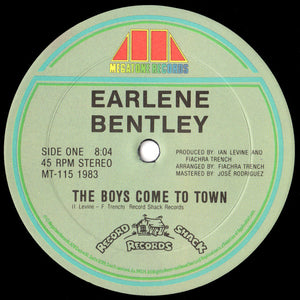 EARLENE BENTLY | BOYS COME TO TOWN - COMPANY SLEEVE WITH HYPE STICKER - PUNCH HOLE