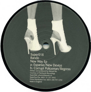 BANDO | NEW WAY EP - UK PRESSING