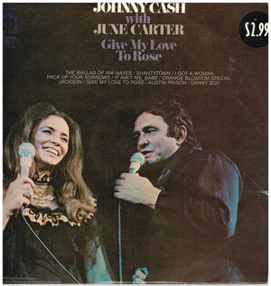 JOHNNY CASH / JUNE CARTER | GIVE MY LOVE TO ROSE - NZ