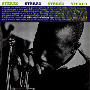 CARMELL JONES / HAROLD LAND | REMARKABLE CARMELL JONES - BLUE NOTE TONE POET SERIES REISSUE