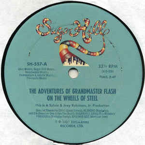 GRANDMASTER FLASH | ADVENTURES OF GRANDMASTER FLASH / PARTY MIX 12 - US - GENERIC RECORD COMPANY SLEEVE