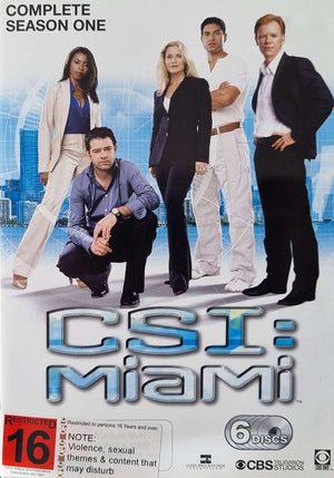 CSI MIAMI | CSI MIAMI SEASON 1 (6 DVD)