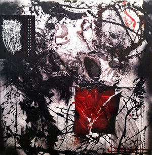 HISSING | HYPERVIRULENCE ARCHITECTURE - SILVER RED AND BLACK COLOR MIX