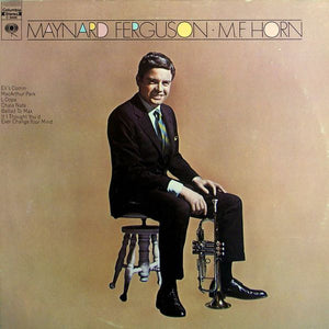 MAYNARD FERGUSON | MF HORN - TEAR ON COVER - BIT ROUGH