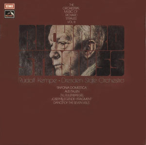 STRAUSS RICHARD | ORCHESTRAL MUSIC OF RICHARD STRAUSS VOL III - DRESDEN STATE ORCH KEMPE