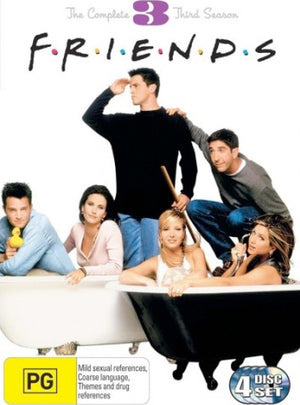 FRIENDS | FRIENDS SEASON 3 (4DVD SET)
