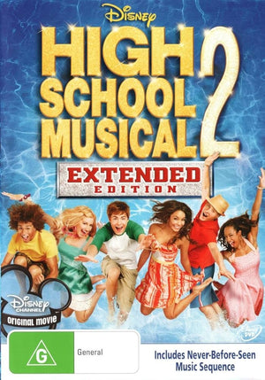 MOVIE ML | HIGH SCHOOL MUSICAL 2 - EXTENDED EDITION (ZONE 2)