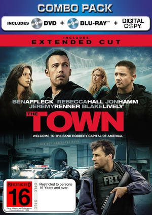 MOVIE BLUTHR | TOWN COMBO PACK (BLU - RAY/DVD)