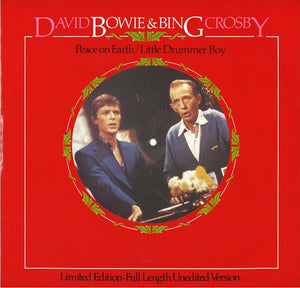 DAVID BOWIE / BING CROSBY | PEACE ON EARTH / LITTLE DRUMMER BOY - 12
