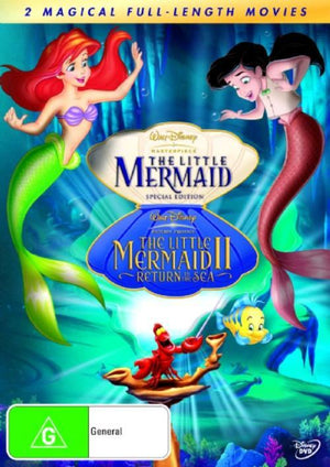 MOVIE FAM | LITTLE MERMAID / LITTLE MERMAID 2 (3DVD)