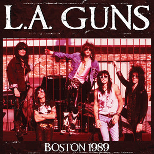 LA GUNS | BOSTON 1989 - BLUE WAX