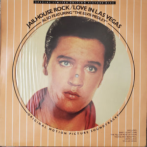 ELVIS PRESLEY | JAILHOUSE ROCK / LOVE IN LAS VEGAS - PIC DISC