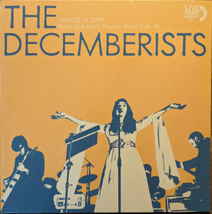 DECEMBERISTS | LIVE HOME LIBRARY VOL 1 - AUGUST 11, 2009 - ROYAL OAK MUSIC THEATRE, ROYAL OAK, MI - WHITE WAX (2LP)