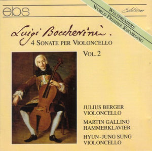 BOCCHERINI / BERGER | 4 SONATEN UND 6 FUGEN FUR VIOLONCELLO VOL 2