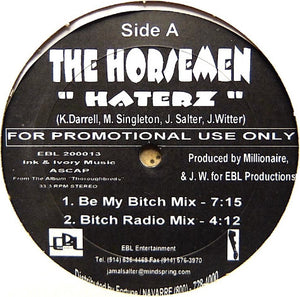 HORSEMEN | HATERZ - 12 - GENERIC SLEEVE