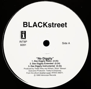BLACKSTREET | NO DIGGITY - 12 - GENERIC SLEEVE WITH HYPE