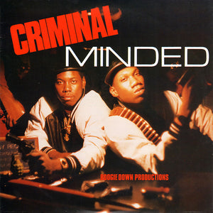 BOOGIE DOWN PRODUCTIONS | CRIMINAL MINDED - US - BIT ROUGH