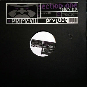 SECTION ONE | FALUN EP - UK - GENERIC SLEEVE WITH HYPE STICKER