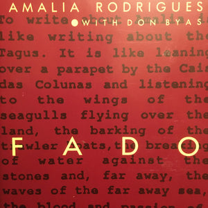 AMALIA RODRIGUES / DON BYAS | FADO