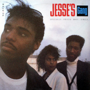 JESSE'S GANG | BACK UP 12 - US PROMO - PROMO STAMP ON SLEEVE