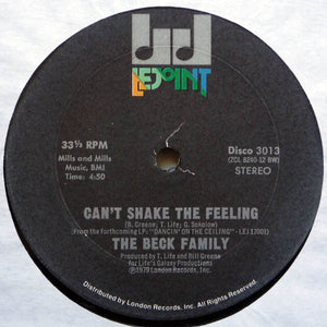 BECK FAMILY | CANT SHAKE THE FEELIN - 12 - GENERIC SLEEVE