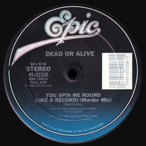 DEAD OR ALIVE | YOU SPIN ME ROUND LIKE A RECORD - MURDER MIX 12 - GENERIC SLEEVE