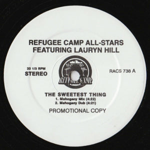 REFUGEE CAMP ALL STARS FEAT LAUREN HILL | SWEETEST THING 12 - US PROMO - GENERIC SLEEVE