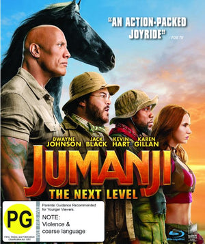 MOVIE BLUACT | JUMANJI - THE NEXT LEVEL (BLU-RAY)