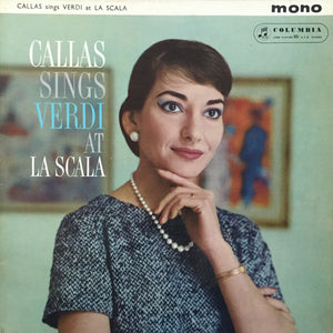 MARIA CALLAS | CALLAS SINGS VERDI AT LA SCALA - RED LABELS