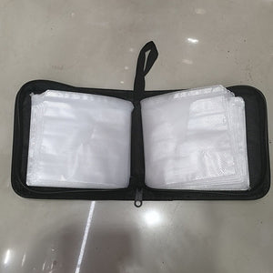 CD WALLET FITS 40 CD/DVD BLACK NYLON