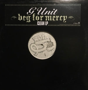 G-UNIT | BEG FOR MERCY 2LP - US PROMO - CLEAN - GENERIC  SLEEVE WITH HYPE STICKER