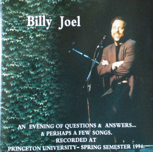 BILLY JOEL | AN EVENING OF QUESTIONS AND ANSWERS AND PERHAPS A FEW SONGS