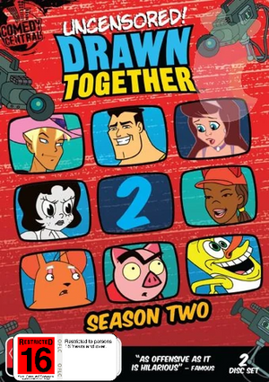 DRAWN TOGETHER | DRAWN TOGETHER SEASON 2 (2DVD SET) (ZONE 1)