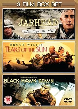 MOVIE ACT | JARHEAD / BLACK HAWK DOWN / TEARS OF THE SUN (3 DVD)