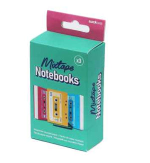 MIXTAPE NOTEBOOKS 3 pack
