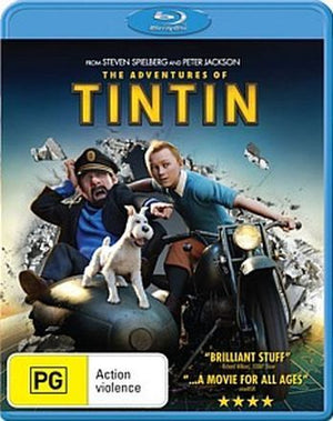 MOVIE BLUFA | ADVENTURES OF TINTIN - THE SECRET OF THE UNICORN (SINGLE DISC BLU - RAY)