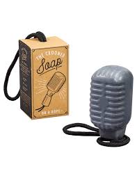 MICROPHONE SOAP ON A ROPE - CROONER
