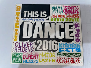 VARIOUS | THIS IS DANCE 2016 (2CD DIGI)
