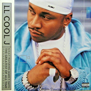 LL COOL J | G.O.A.T. FEATURING JAMES T SMITH - GREATEST OF ALL TIME 2LP - US - PROMO STICKER ON BACK OF SLEEVE