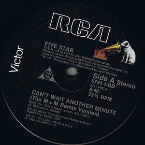 FIVE STAR | CAN'T WAIT ANOTHER MINUTE - JOHN MORALES MIX - 12 INCH GENERIC SLEEVE