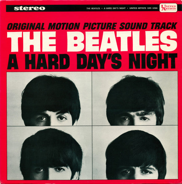 BEATLES A HARD DAY'S NIGHT UK stereo極美盤 BEATLES | HARD DAYS NIGHT - SOUNDTRACK - US STEREO - ROUGH – Real