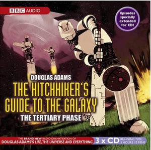 DOUGLAS ADAMS | HITCHHIKERS GUIDE TO THE GALAXY TERTIARY PHASE (3CD)