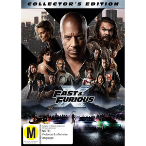 MOVIE ACT | FAST AND FURIOUS X COLLECTORS EDITION
