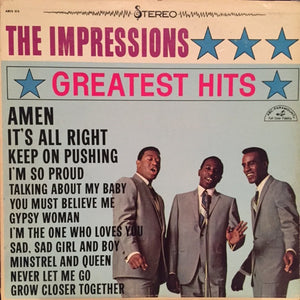 IMPRESSIONS | GREATEST HITS - ABC PARAMOUNT - USA STEREO