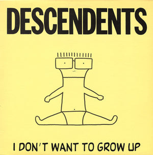 DESCENDENTS | I DONT WANT TO GROW UP - REISSUE - WHITE FRAME BARCODE
