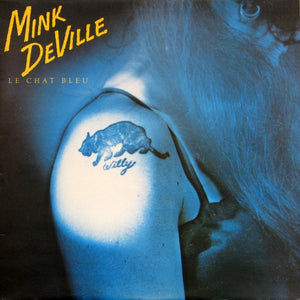 MINK DEVILLE | LE CHAT BLEU - US - HOLE IN COVER - WRITING ON BACK COVER