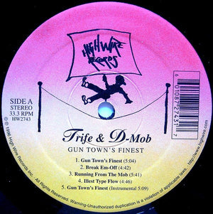 TRIFE / AND D-MOB | GUN TOWN'S FINEST 12 - GENERIC SLEEVE