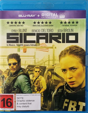 MOVIE THR | SICARIO (BLU - RAY)