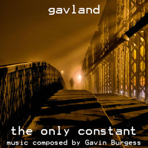 GAVIN BURGESS | ONLY CONSTANT (CARD SLEEVE)